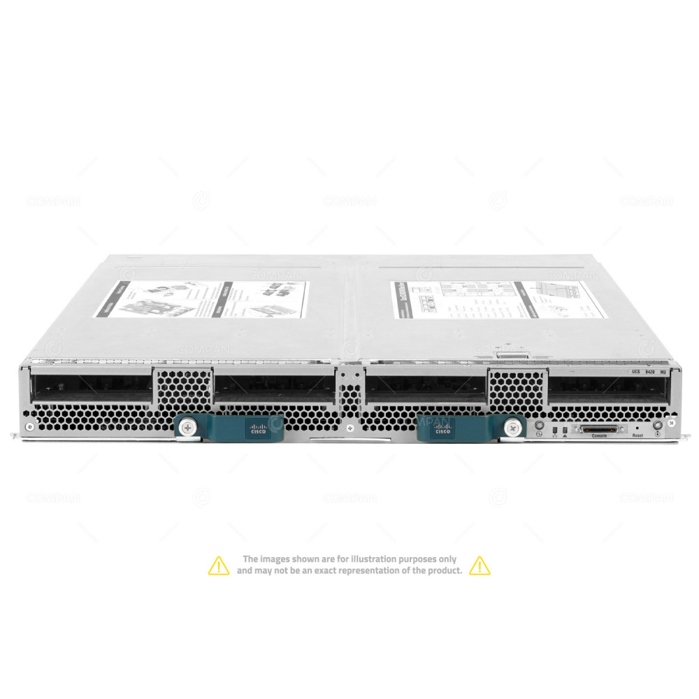 CISCO Blade Server UCS B420 M3 4SFF 2x Xeon E5-4627 V2 512 GB RAM 1x 4GB Flash USB Drive